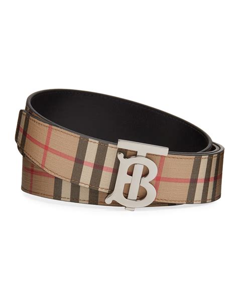 vintage burberry belt men